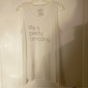 Peace Love World Tank Top